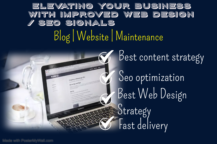 Elevating Your Business with Improved Web design  SEO Signals 